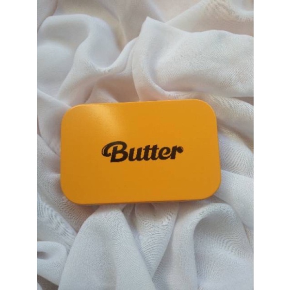 Pob with tincase photocard Suga BTS official cream