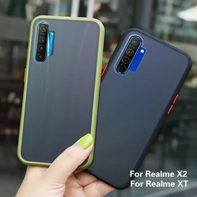 Oppo Reno 2F Soft Case Matte Colored Frosted