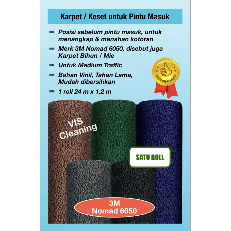 Karpet / Keset Mie 3M Nomad 6050 (per Roll 24 m)