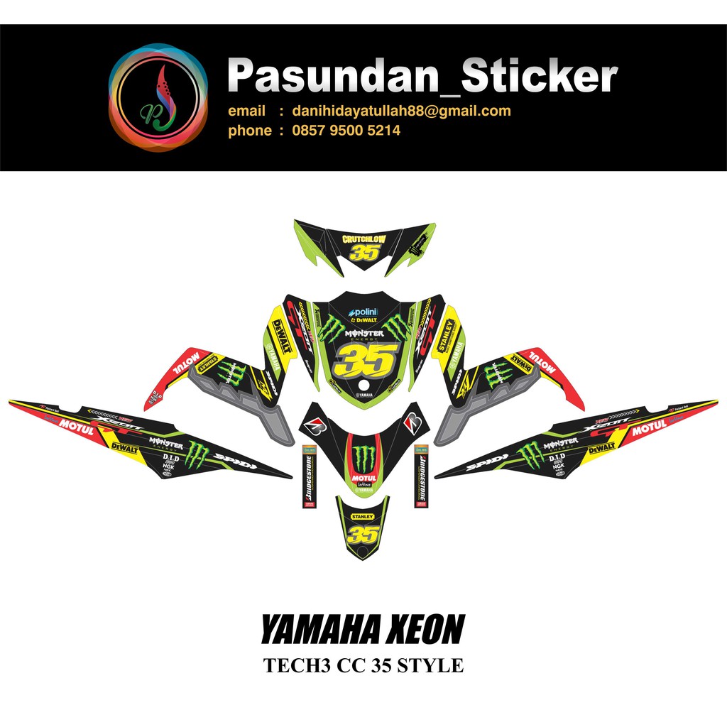 YAMAHA XEON TECH3 CC 35 STYLE