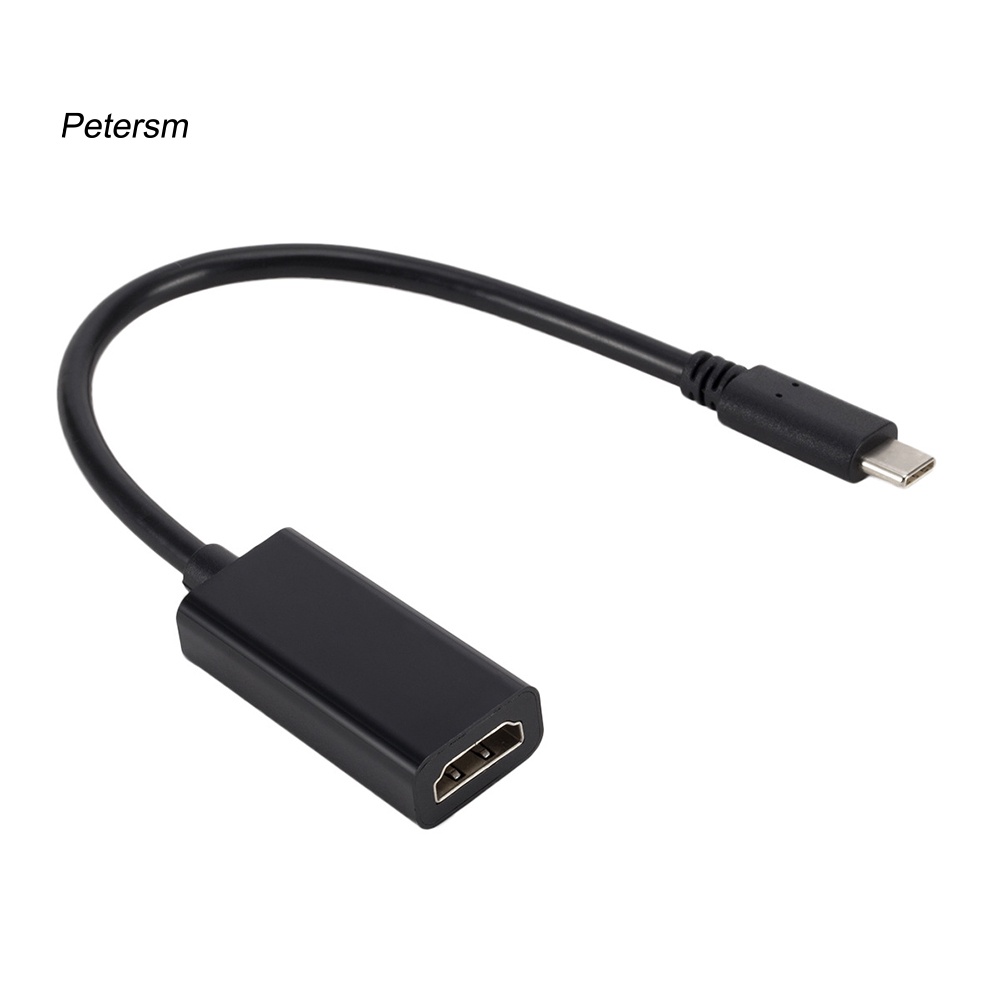 Kabel Adapter Hd 4k 60hz Usb 3.1 Tipe C Ke Hdmi Untuk Tv Monitor Proyektor