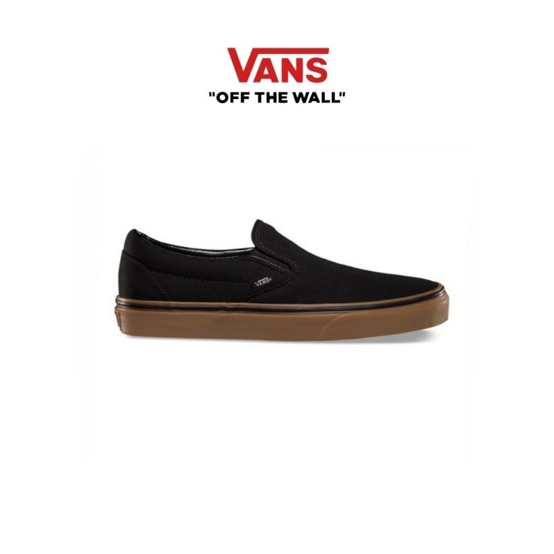 Vans Slip On Classic Black Gum Original