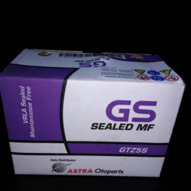 GS MF GTZ5S Kering (aki/accu motor,gs Astra) ORIGINAL