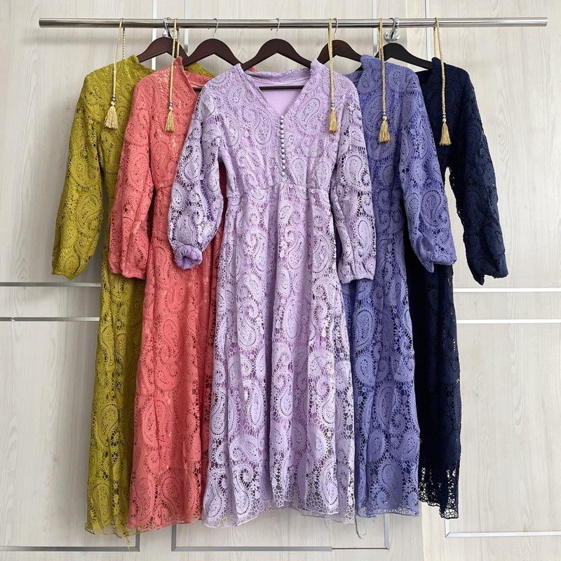 DRESS BROKAT IMPORT // DRESS BRIANA IMPORT