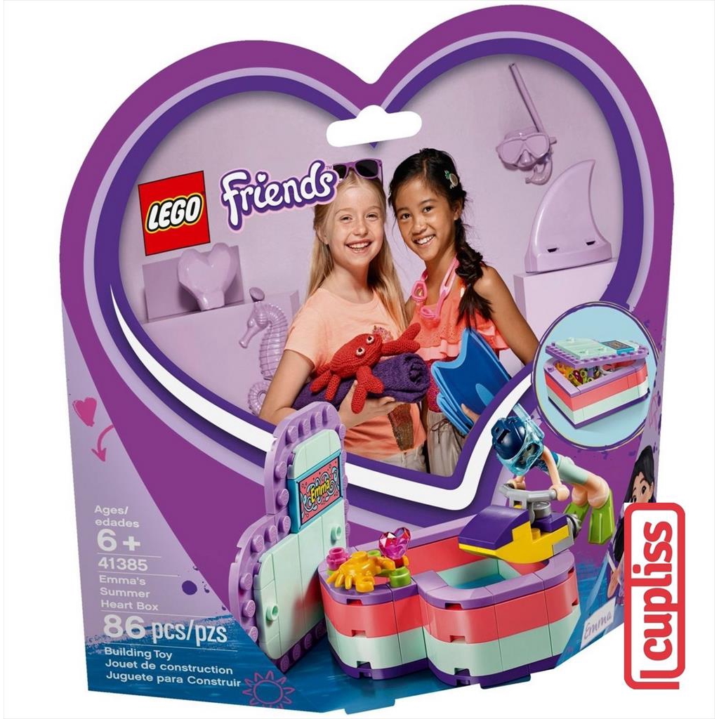 LEGO Friends 41385 Emma Summer  Heart Box