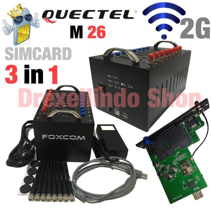 modem foxcom 8 port 2g