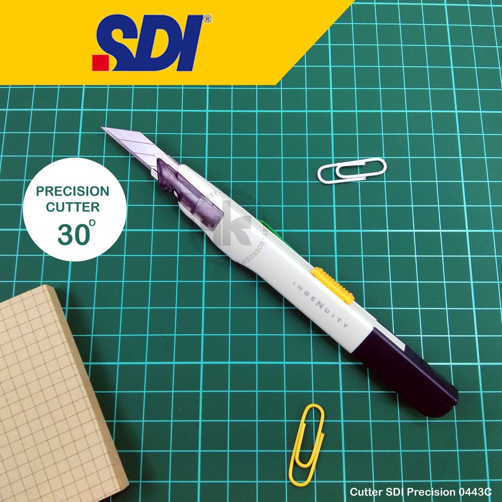 

SDI Cutter Kecil Precision 0443C (9mm) Ingenuity