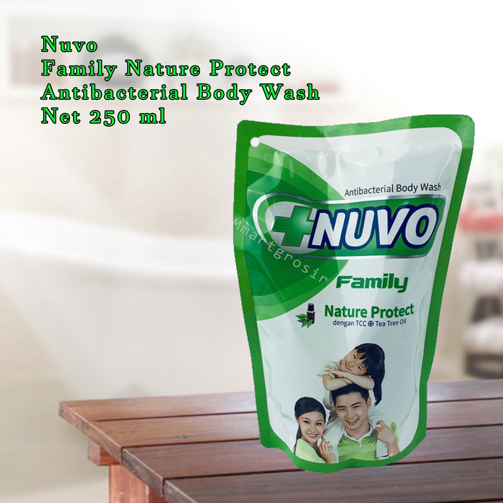 Nuvo / Family / nature protact / Sabun badan / 250ml