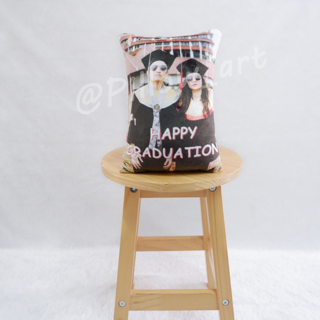 Pillowart - Bantal Custom Foto Fullprint 20 x 30 cm / Hadiah - ART025