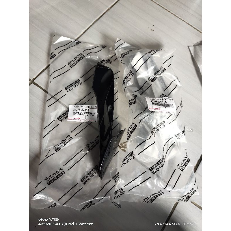 list bumper bawah agya 2020