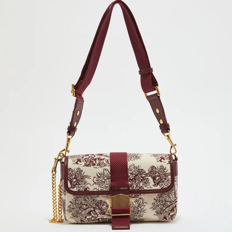 4.4 SALE  | CK Tiger Calligraphy Chain-Link Shoulder Bag 