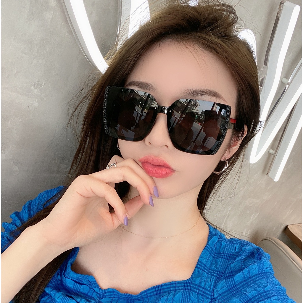 2021 new square street fashion sunglasses