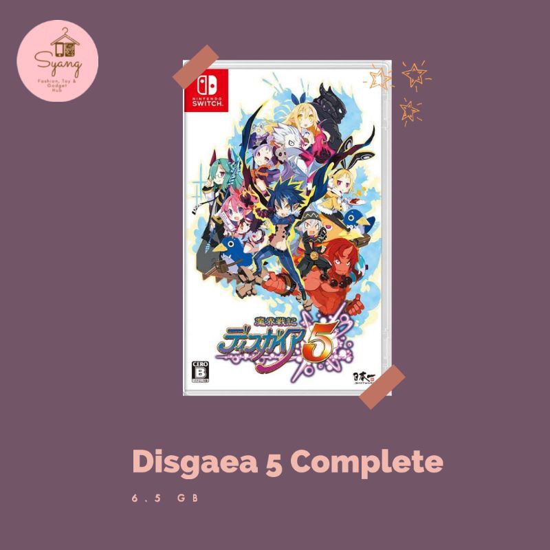 Disgaea 5 Complete Nintendo Switch