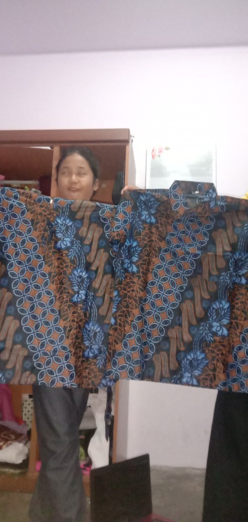 Rama Shinta Couple - Melani Set Couple Lilit Rovella Batik Couple Modern