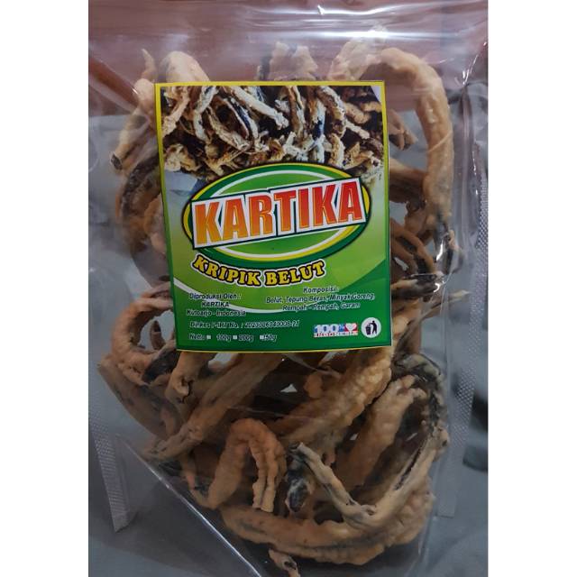 

CAMILAN KRIPIK BELUT KARTIKA 250 GRAM OLEH OLEH KHAS JAWA TENGAH