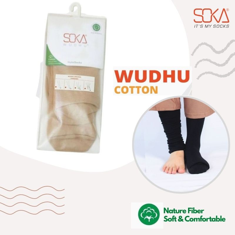 Kaos Kaki Soka Wudhu Cotton - Kaos Kaki Wudhu Bahan Katun