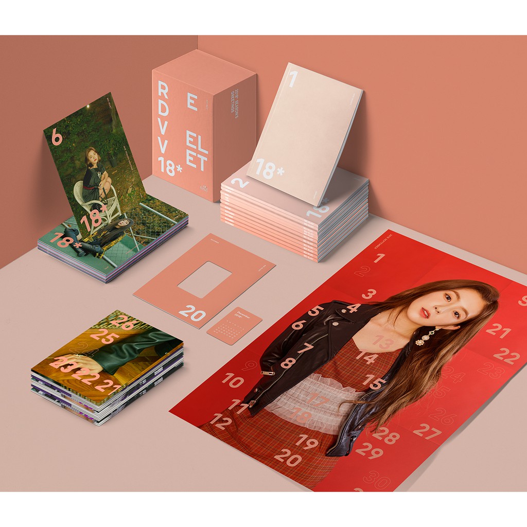 [CLEARANCE SALE] Official Red Velvet 2018 Season Greetings (PC, Monthly Planner, Bromide)