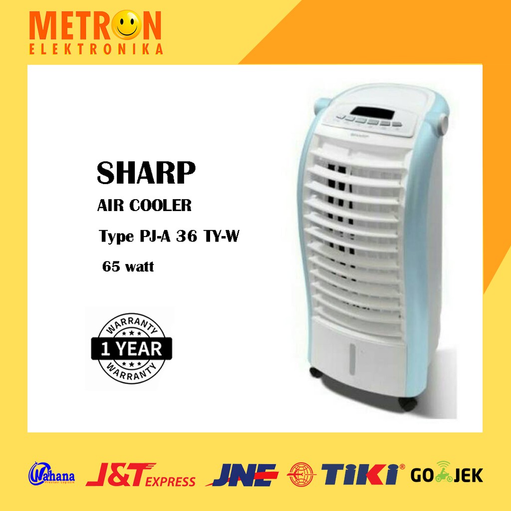 SHARP PJ A 36 TY W / WHITE AIR COOLER 6 LITER / PJA36TYW