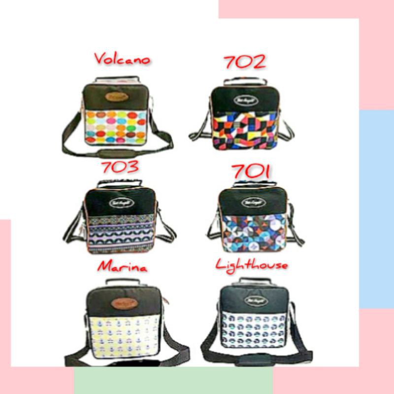 TAS ASI MURAH  Cooler Bag Square . Tas Penyimpanan Asi S1