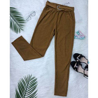 CELANA PANJANG WANITA IMPORT BAHAN SCUBA WARNA HITAM CELANA PANJANG WANITA IMPORT BAHAN SCUBA WARNA HITAM