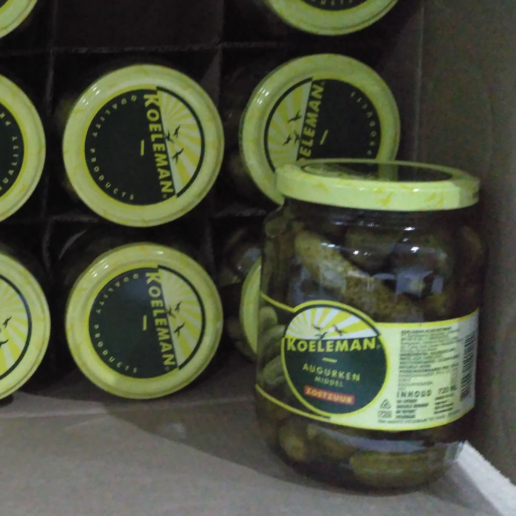 

Acar Timun 720ml x 6 btl GROSIR brand KOELEMAN GERKIN