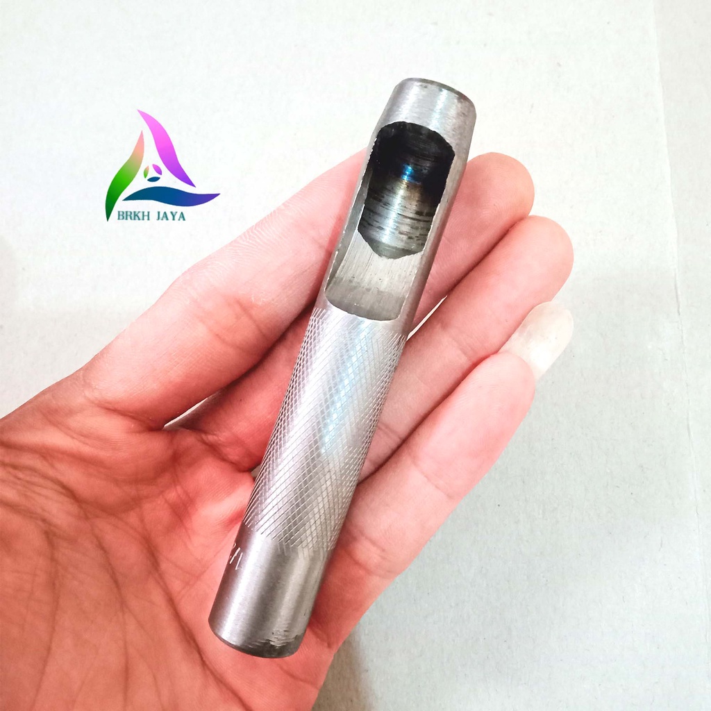 Plong/Alat Pembolong Bahan/Kulit/Kain Karet Ukuran 14 mm 1/2 Inchi