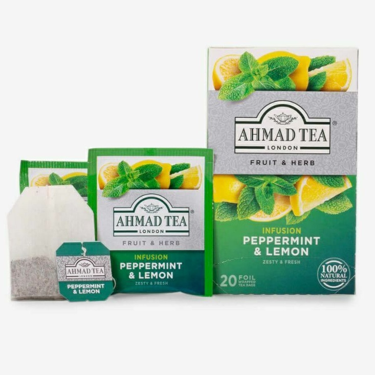 

AHMAD TEA Peppermint & Lemon Infusion 20 Teabags