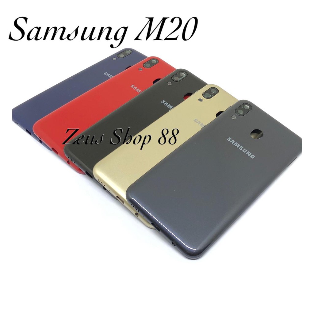 BACKDOOR - BACK CASING - TUTUP BATERAI SAMSUNG M20 - M205