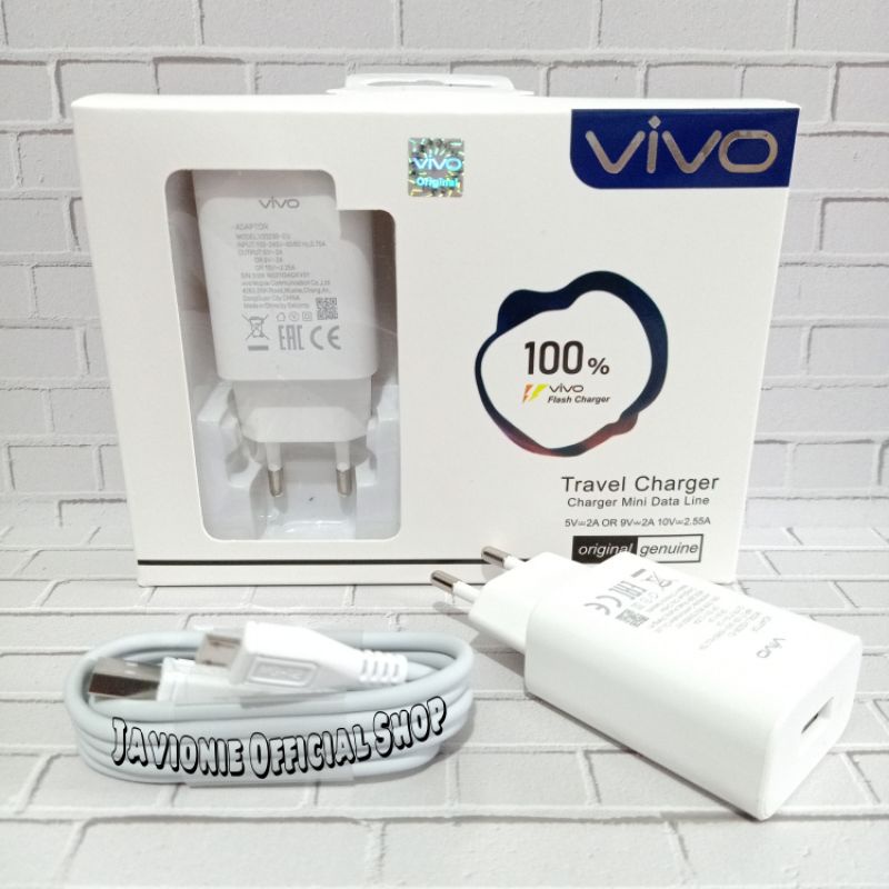 Charger Casan Carger Cas VIVO ORIGINAL MICRO USB 100% Fast Charging 9V 2A 18W