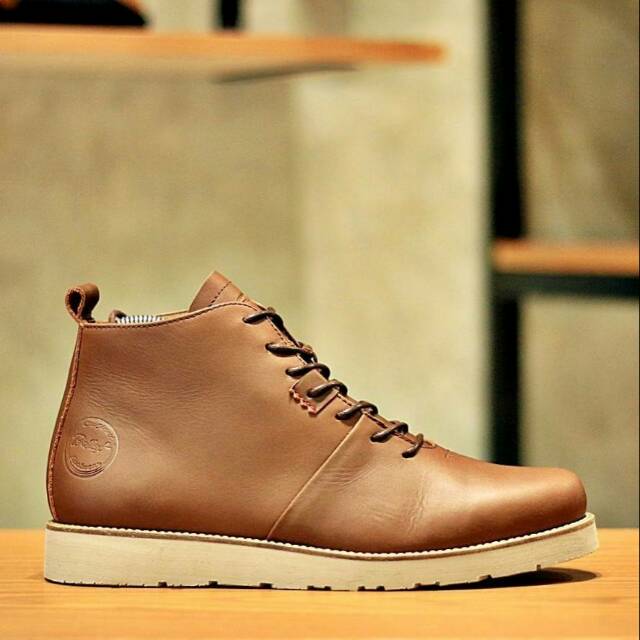 Sepatu pria boots handmade Bandung Bradley's