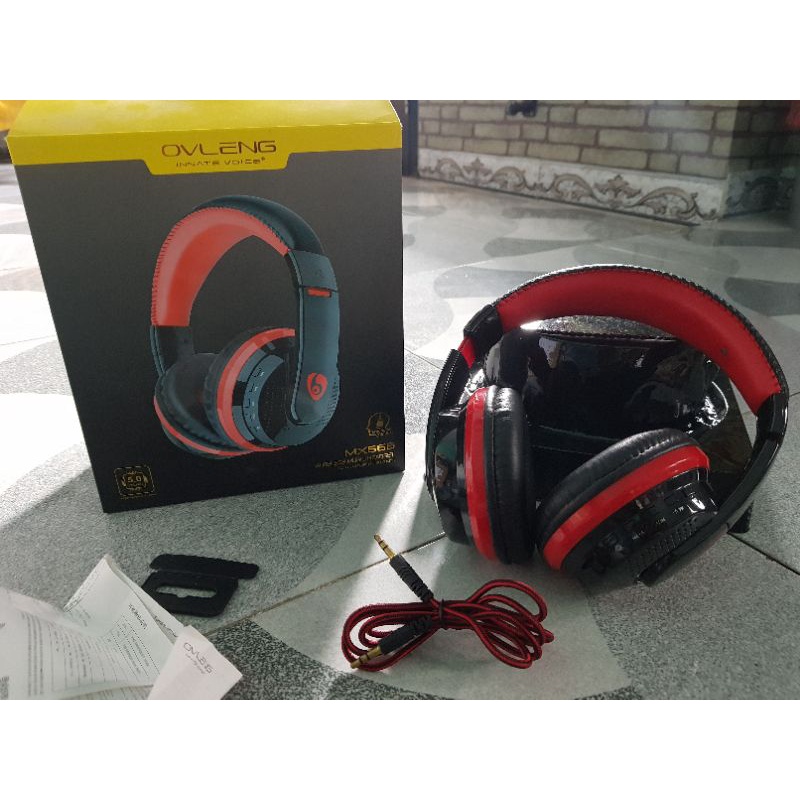 Headset Bluetooth / Wireless Ovleng MX666 (bekas)