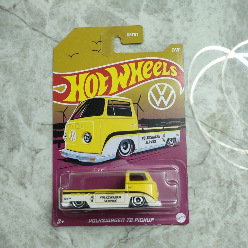 Hot Wheels VW Volkswagen T2 Pickup Kuning