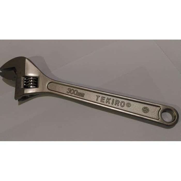 TEKIRO - ADJUSTABLE WRENCH KUNCI INGGRIS 300 MM 12 INCH - ORIGINAL