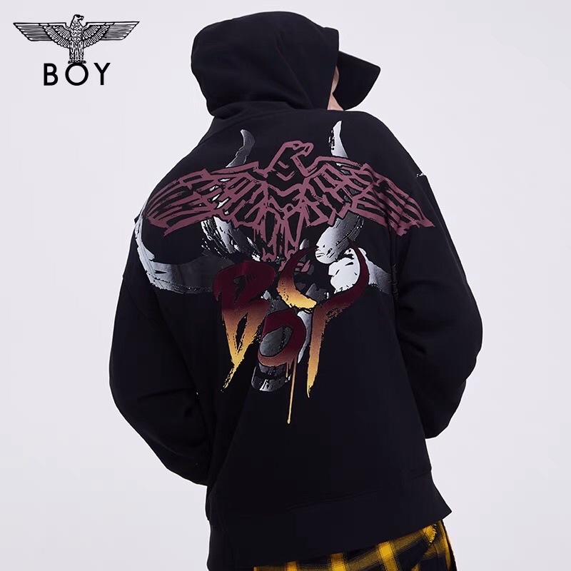 BOY75 SWEATER HOODIE BOY LONDON PRIA WANITA ASIA EROPA