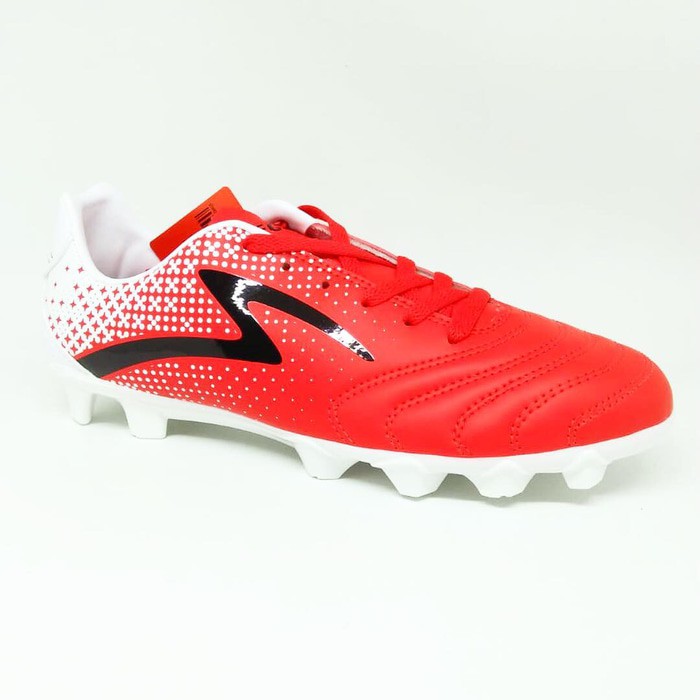 Sepatu bola specs original Stardust 19 FG red/white new 2018 - original 100%