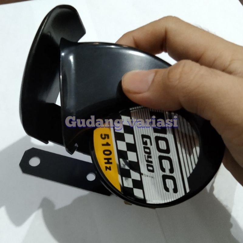 KLAKSON KEONG SINGLE HORN UNIVERSAL SEMUA MOTOR ( BISA MOBIL )