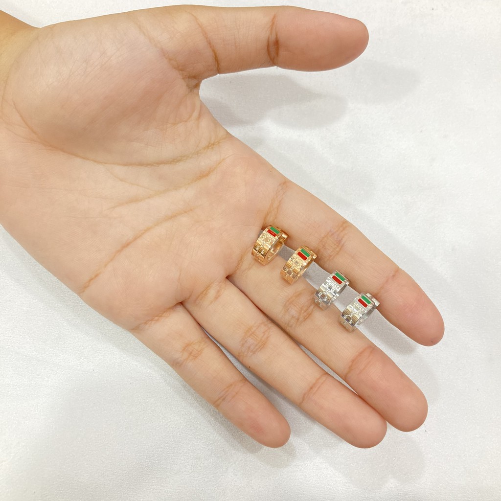 Anting Jepit Titanium Anti Karat Anti Alergi Aksesoris Fashion