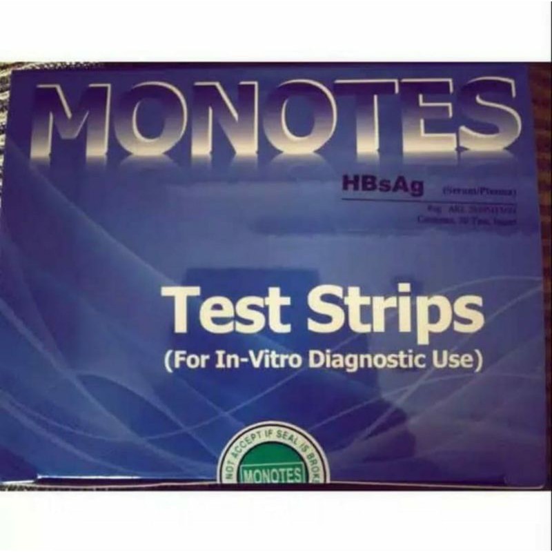 Monotes/orient hbsag strip