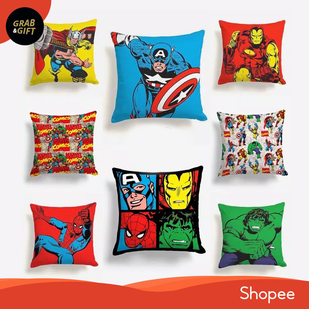 Bantal Sofa Marvel 40x40 cm Superhero