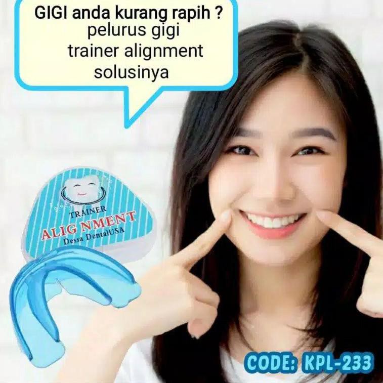 TERLARIS Trainer Alignment Perapih Gigi Original Asli Alat bikin Gigi Rata tanpa Behel Asli USA Stan
