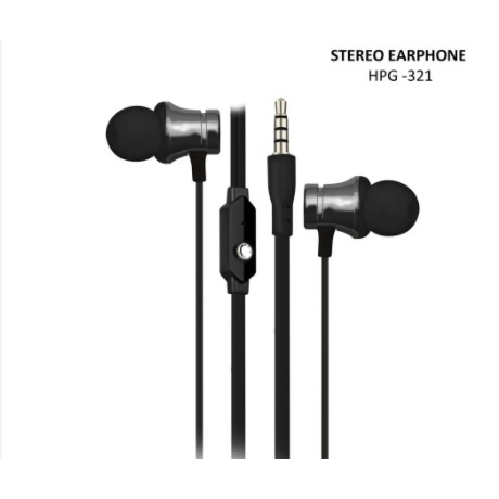 Handsfree Headset Stereo Earphone Pro HPG-321