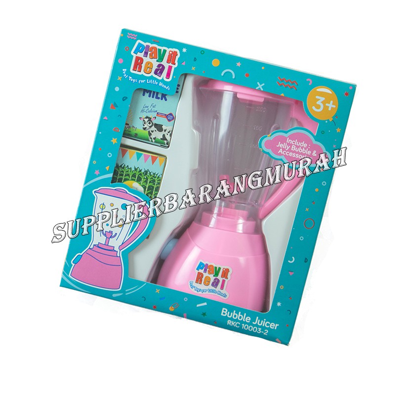 Mainan Blender Bubble Juicer dan Magic Kettle Teko Uap HM0420