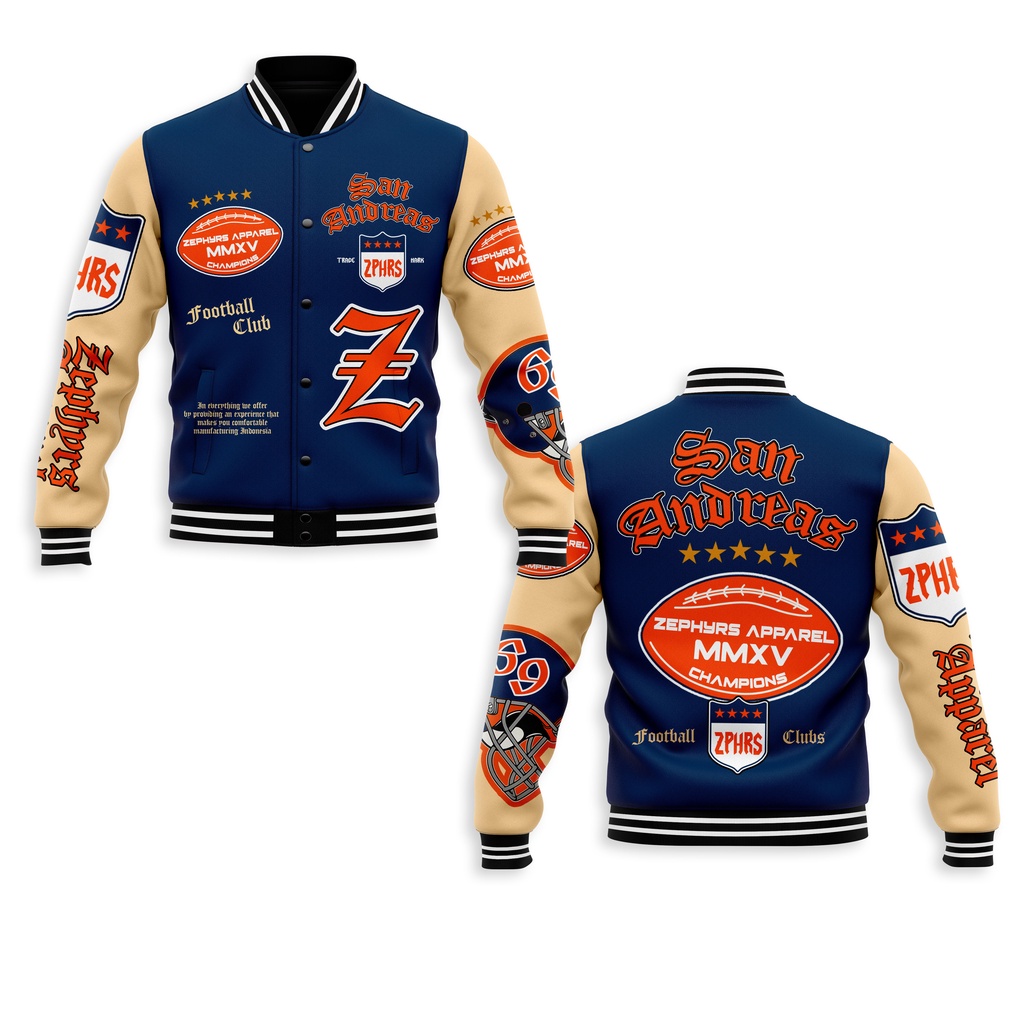VARSITY JAKET ZEPHYRS San Andreas