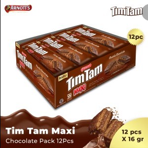 

Tim Tam Maxi Chocolate Kemasan Box (12 x 16 gram)