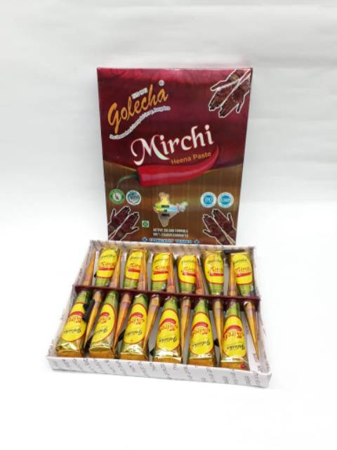 GOLECHA HENNA PASTE BPOM / CABE.MIRCHI