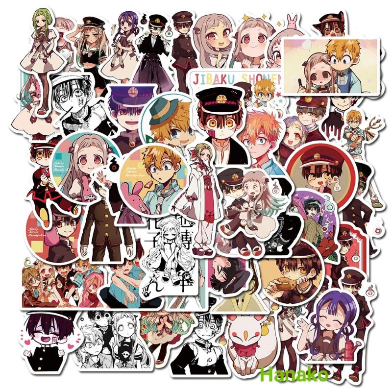 

Stiker anime hanako vinyl/cromo