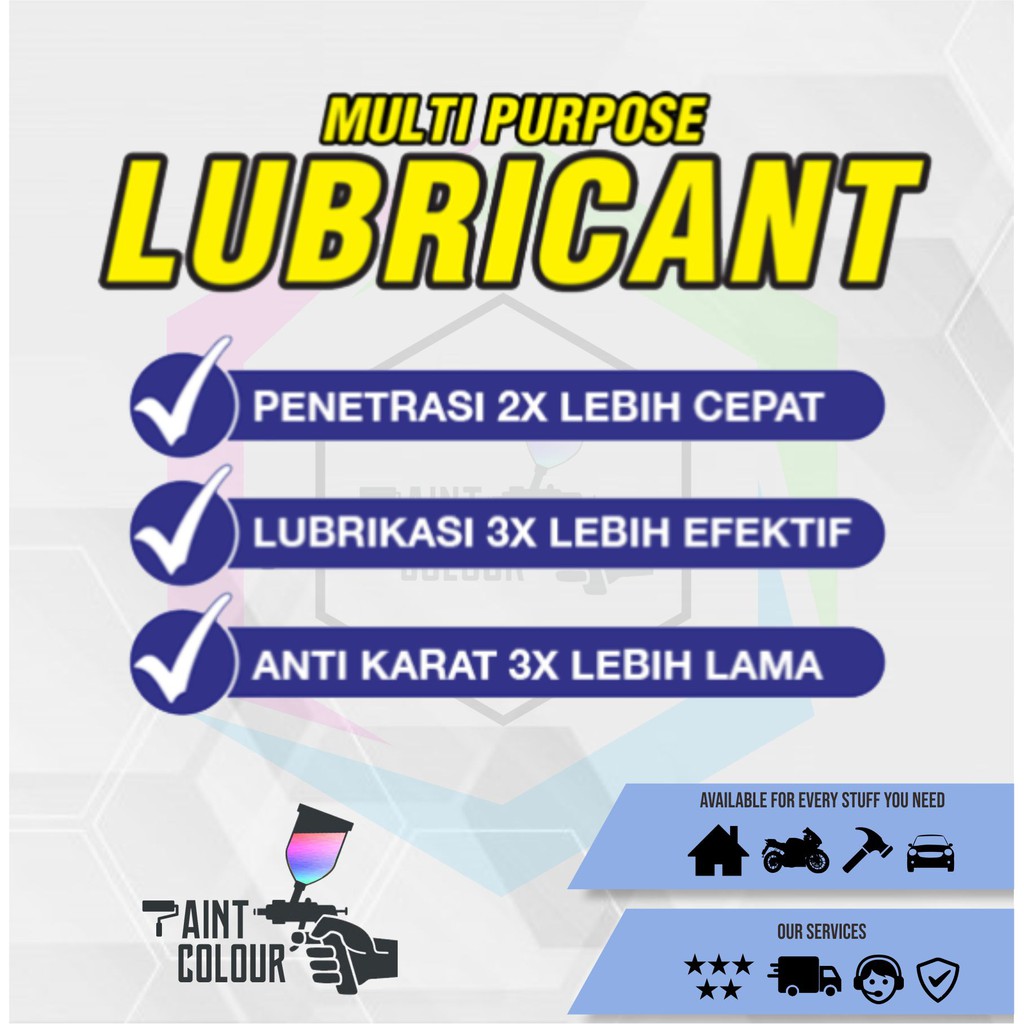 REXCO 50 Pelumas Serba Guna Multi Purpose Lubricant 350ml