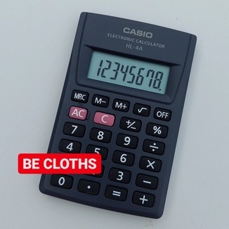 

Casio HL-4A Calculator - Pocket Kalkulator Kantong Mini HL 4A