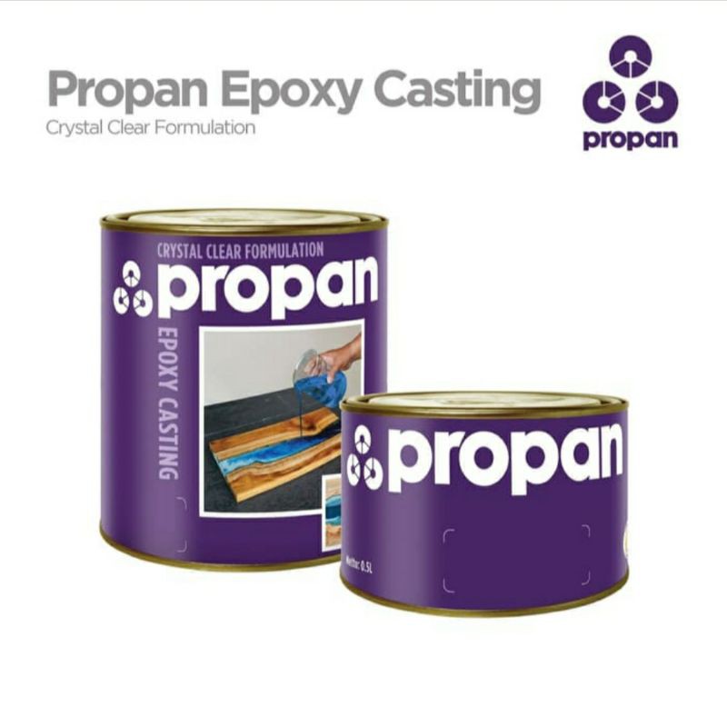Epoxy Resin Kayu PROPAN EPOXY CASTING (Crystal Clear / Super Bening)