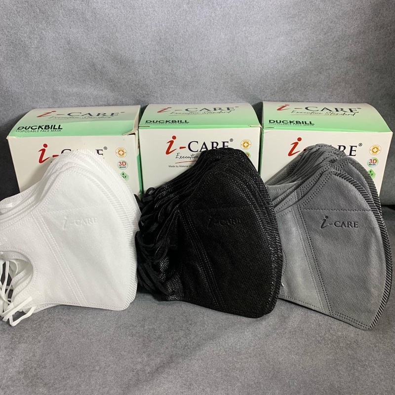 Masker Duckbill I-care 4ply Original 50's